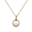 Show details for Delicate Shell Zinc Alloy Pendant Necklace