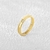 Picture of Amazing Small Gold Plated Adjustable Ring