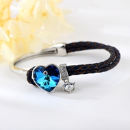 Show details for Recommended Platinum Plated Love & Heart Charm Bracelet from Top Designer Show details for Recommended Platinum Plated Love & Heart Charm Bracelet from Top Designer