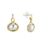 Show details for Need-Now White Gold Plated Earrings from Editor Picks