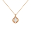 Show details for Staple Small White Pendant Necklace