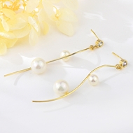 Show details for Shop Gold Plated Copper or Brass Chandelier Earrings with Wow Elements Show details for Shop Gold Plated Copper or Brass Chandelier Earrings with Wow Elements
