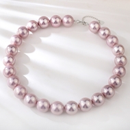 Show details for Fashionable Medium Pink Pendant Necklace Show details for Fashionable Medium Pink Pendant Necklace