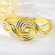 Show details for Brand New Gold Plated Dubai Fashion Bangle with Full Guarantee