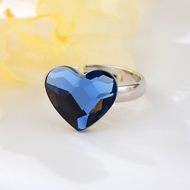 Show details for New Design Platinum Plated Dark Blue Fashion Rings Show details for New Design Platinum Plated Dark Blue Fashion Rings