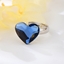 Show details for New Design Platinum Plated Dark Blue Fashion Rings