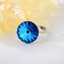 Show details for Ball Swarovski Element Adjustable Ring with 3~7 Day Delivery