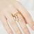 Picture of Charming White Delicate Adjustable Ring As a Gift