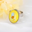 Show details for Zinc Alloy Swarovski Element Fashion Ring with Full Guarantee