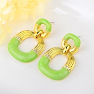 Picture of Gold Plated Classic Dangle Earrings at Super Low Price