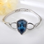 Show details for Impressive Platinum Plated Medium Fashion Bangle with Low MOQ