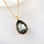 Show details for Medium Black Pendant Necklace with 3~7 Day Delivery