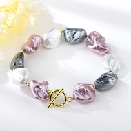 Show details for Zinc Alloy Gold Plated Fashion Bracelet As a Gift Show details for Zinc Alloy Gold Plated Fashion Bracelet As a Gift