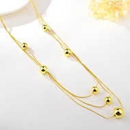 Picture of Novel Style Platinum Plated Zinc-Alloy Long Chain>20 Inches