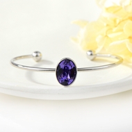 Show details for Gold Plated Purple Cuff Bangle at Great Low Price Show details for Gold Plated Purple Cuff Bangle at Great Low Price