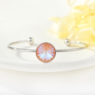 Show details for Low Cost Gold Plated Orange Cuff Bangle with Low Cost Show details for Low Cost Gold Plated Orange Cuff Bangle with Low Cost