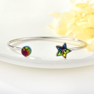 Show details for Stylish Small Gold Plated Cuff Bangle Show details for Stylish Small Gold Plated Cuff Bangle
