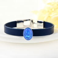 Show details for Zinc Alloy Swarovski Element Fashion Bangle in Flattering Style Show details for Zinc Alloy Swarovski Element Fashion Bangle in Flattering Style