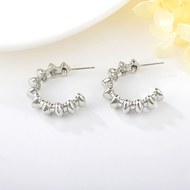 Picture of Zinc Alloy Medium Stud Earrings in Flattering Style