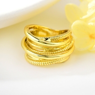 Picture of Affordable Zinc Alloy Gold Plated Fashion Ring from Trust-worthy Supplier