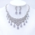 Picture of Famous Big White 2 Piece Jewelry Set