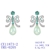 Picture of Good Cubic Zirconia Big Dangle Earrings