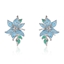 Show details for Fast Selling Blue Flowers & Plants Dangle Earrings with Unbeatable Quality