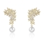 Show details for Recommended White Copper or Brass Dangle Earrings from Top Designer