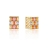 Picture of Trendy Gold Plated Copper or Brass Big Stud Earrings with No-Risk Refund