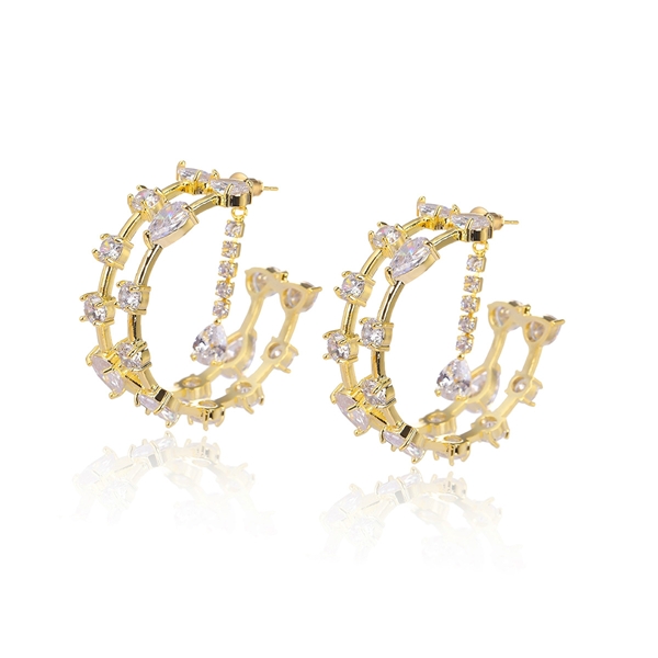 Picture of Stylish Big Luxury Big Hoop Earrings