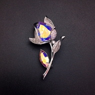 Show details for Copper or Brass Platinum Plated Brooche Best Price Show details for Copper or Brass Platinum Plated Brooche Best Price