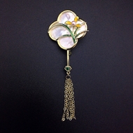 Show details for Bulk Platinum Plated Flowers & Plants Brooche with Easy Return Show details for Bulk Platinum Plated Flowers & Plants Brooche with Easy Return