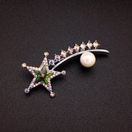 Show details for Fancy Medium Copper or Brass Brooche Show details for Fancy Medium Copper or Brass Brooche