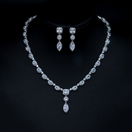 Show details for Shop Platinum Plated White 2 Piece Jewelry Set with Wow Elements Show details for Shop Platinum Plated White 2 Piece Jewelry Set with Wow Elements