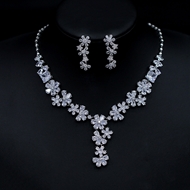 Show details for Copper or Brass White 2 Piece Jewelry Set at Super Low Price Show details for Copper or Brass White 2 Piece Jewelry Set at Super Low Price