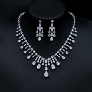 Show details for Luxury Cubic Zirconia 2 Piece Jewelry Set with Worldwide Shipping Show details for Luxury Cubic Zirconia 2 Piece Jewelry Set with Worldwide Shipping
