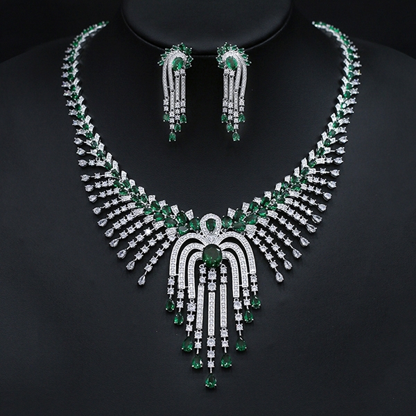 Picture of Fancy Big Luxury 2 Piece Jewelry Set