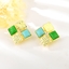Show details for Zinc Alloy Big Big Stud Earrings in Flattering Style