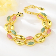 Picture of Zinc Alloy Enamel Fashion Bracelet from Certified Factory