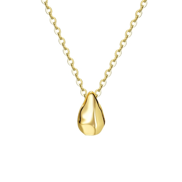 Picture of Nickel Free Gold Plated Small Pendant Necklace with No-Risk Refund