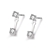 Picture of Platinum Plated Cubic Zirconia Dangle Earrings at Super Low Price