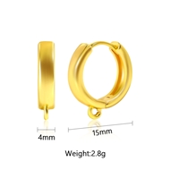 Picture of Good Quality Small Delicate Huggie Earrings