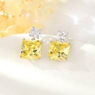 Show details for Copper or Brass Cubic Zirconia Dangle Earrings with Unbeatable Quality Show details for Copper or Brass Cubic Zirconia Dangle Earrings with Unbeatable Quality