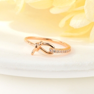 Picture of Nickel Free Rose Gold Plated Delicate Fashion Ring with Easy Return