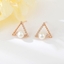 Show details for Brand New White Copper or Brass Stud Earrings with Full Guarantee