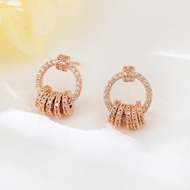 Picture of Best Selling Small Rose Gold Plated Stud Earrings