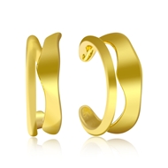 Picture of Delicate Gold Plated Clip On Earrings with Fast Delivery