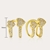 Picture of Delicate Gold Plated Clip On Earrings Online Only