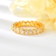 Show details for Popular Cubic Zirconia Copper or Brass Fashion Ring