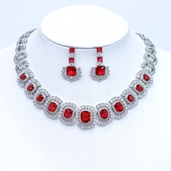 Show details for Impressive Red Medium 2 Piece Jewelry Set with Low MOQ Show details for Impressive Red Medium 2 Piece Jewelry Set with Low MOQ